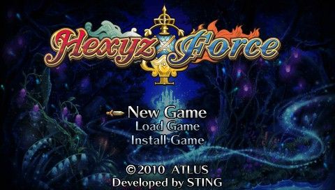 Hexyz Force screenshot 3 for PSP